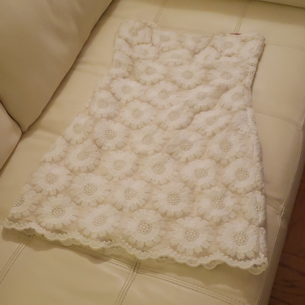 Calypso Embroidered Sunflower Dress